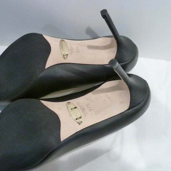 Sarah Flint Black Calf Perfect Pump - Picture 9 of 12